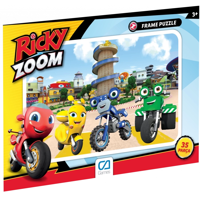 Ricky Zoom 35 Parça Frame Puzzle