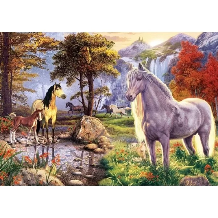 Saklı Atlar 1000 Parça Puzzle 5215
