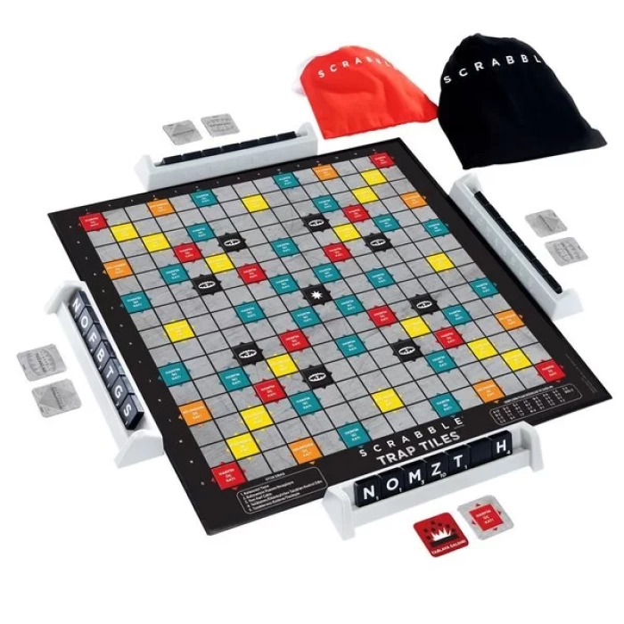 Scrabble Trap Tiles Kutu Oyunu HMD14