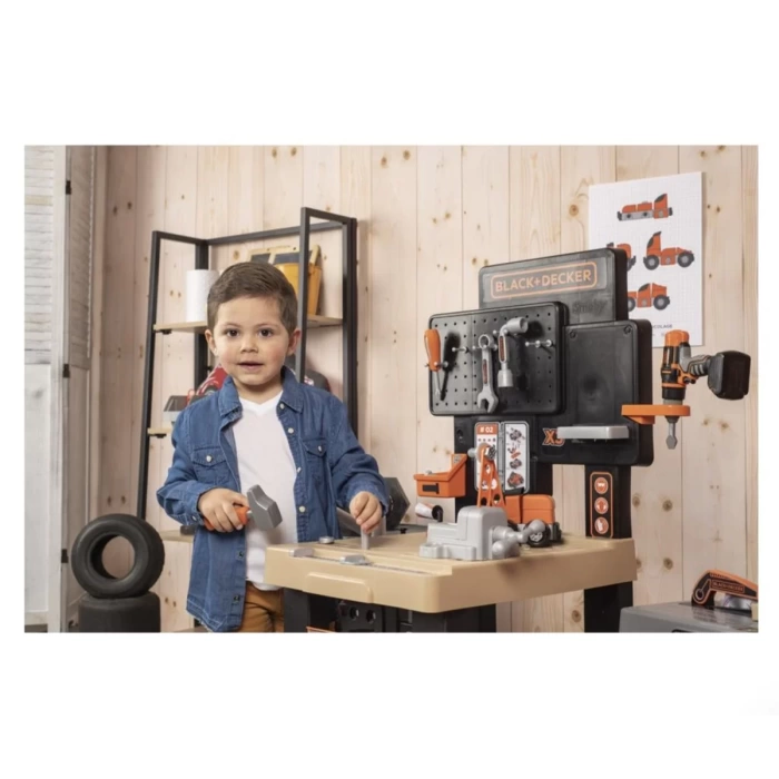 Smoby Black+Decker Mega Tamir Tezgâhı 360726