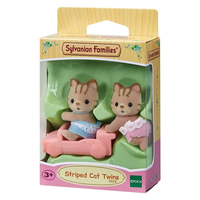 Sylvanian Families Çizgili Kedi İkizler 5429