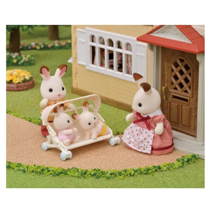 Sylvanian Families Üçüz Bebek Arabası 5533