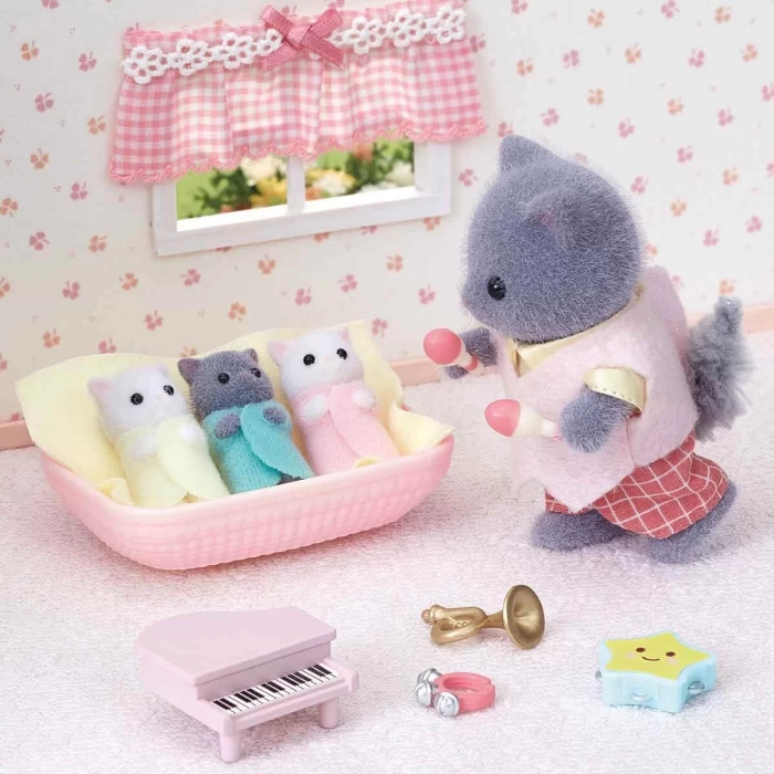 Sylvanian Families Üçüz İran Kedisi