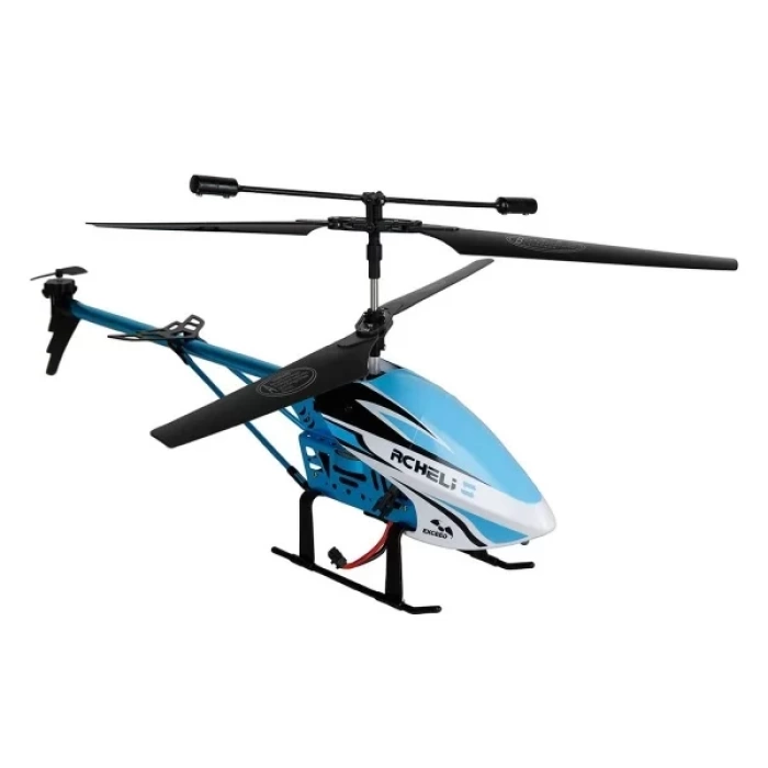 Uzaktan Kumandalı Hawk Helikopter 3,5 Kanal 45 cm. - Mavi