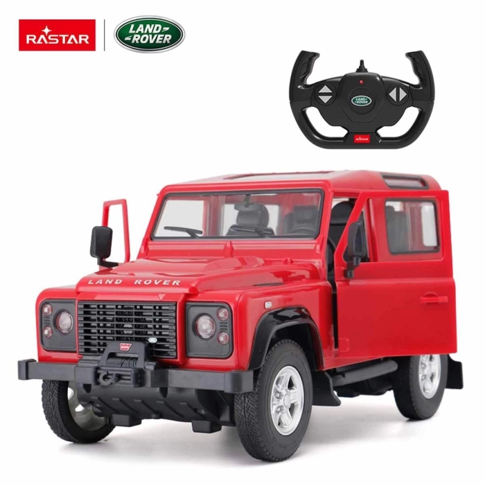 1:14 Land Rover Defender Uzaktan Kumandalı Araba - Kırmızı