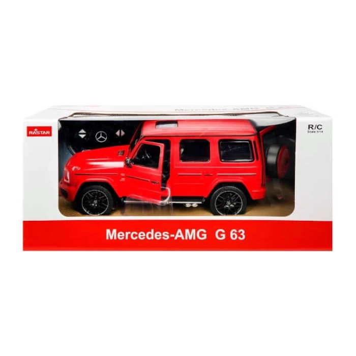 1:14 Mercedes Benz G63 AMG Işıklı Uzaktan Kumandalı Araba - Kırmızı