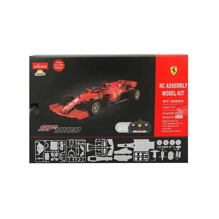 1:16 Ferrari SF1000 Uzaktan Kumandalı Model Araç Montaj Kiti