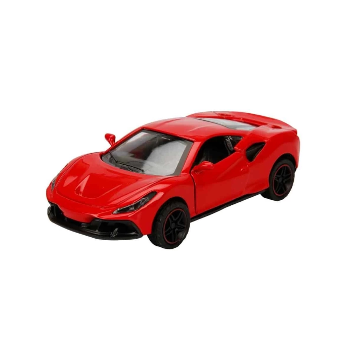1:43 Maxx Wheels Yarış Arabası 10 cm - Kırmızı