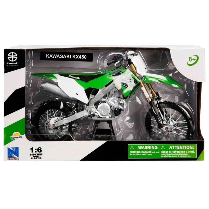 1:6 Kawasaki KX 450F 2012 Model Motor