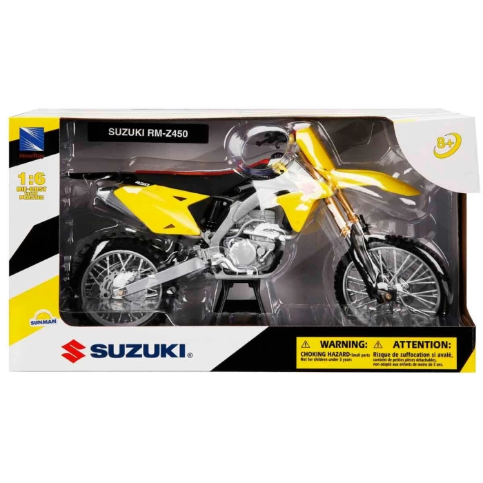 1:6 Suzuki RM-Z450 Model Motosiklet