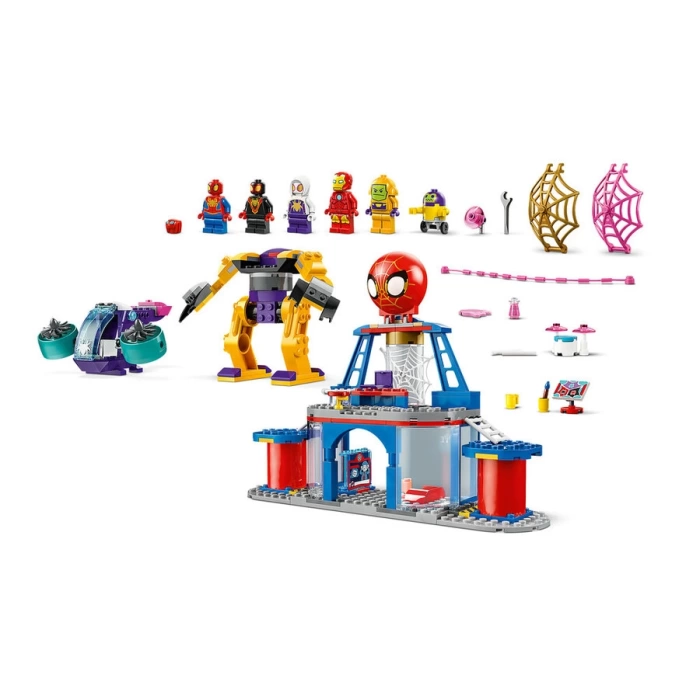 10794 LEGO® Spidey Spidey Takımı Ağ Örücü Karargahı