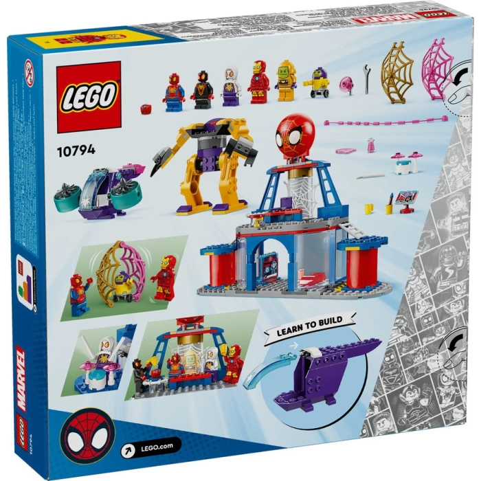 10794 LEGO® Spidey Spidey Takımı Ağ Örücü Karargahı