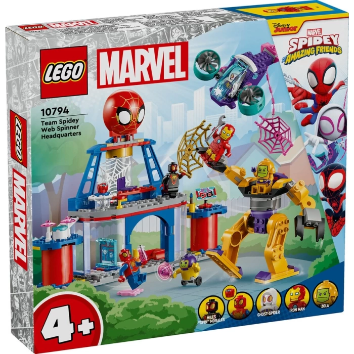 10794 LEGO® Spidey Spidey Takımı Ağ Örücü Karargahı