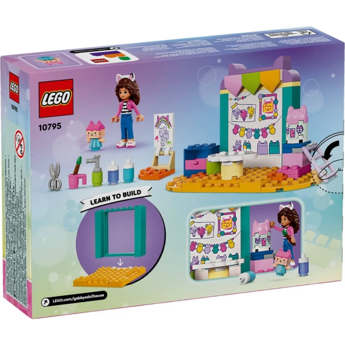 10795 LEGO® Gabbys Dollhouse Karton Yavru Kedi ile El Sanatları