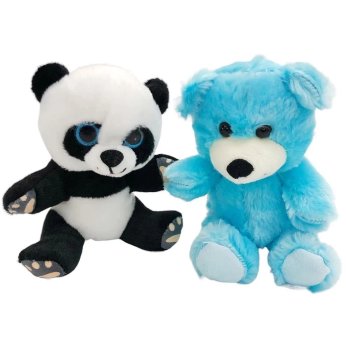 2li Peluş Bavulda CESE-10040 Panda & Ayı