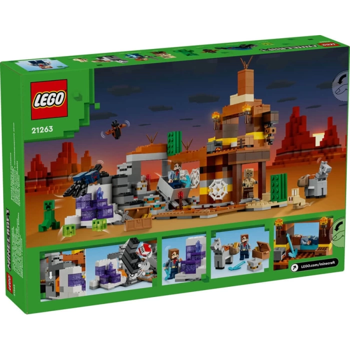 21263 LEGO® Minecraft Çorak Arazi Maden Kuyusu