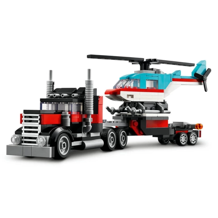 31146 LEGO® Creator Helikopterli Açık Kasa Kamyon