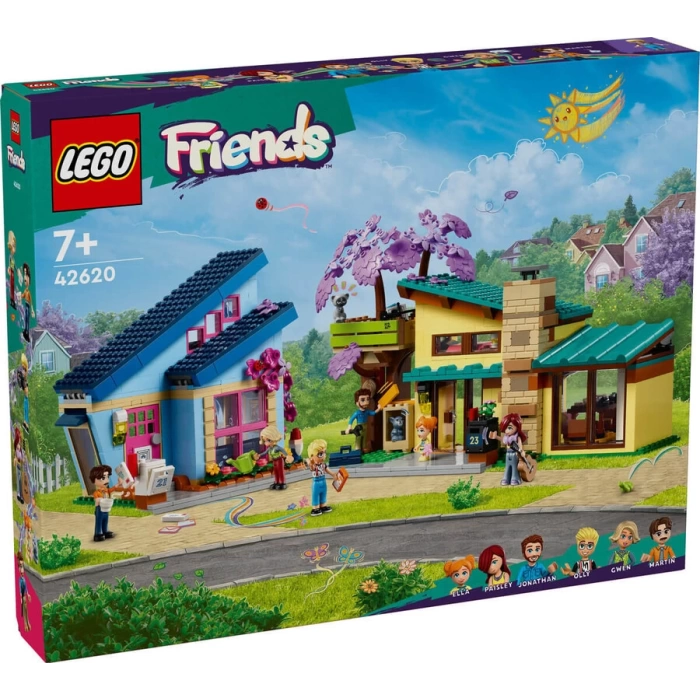 42620 LEGO® Friends Olly ve Paisleynin Aile Evleri