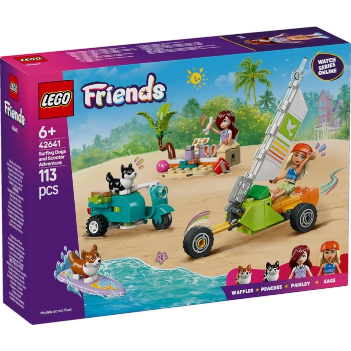 42641 LEGO® Friends Sörfçü Köpekler ve Scooter Macerası