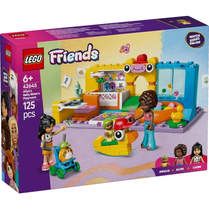 42645 LEGO® Friends Aliyanın Kız Kardeşinin Oyun Odası