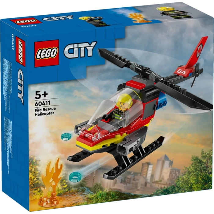 60411 LEGO® City İtfaiye Kurtarma Helikopteri