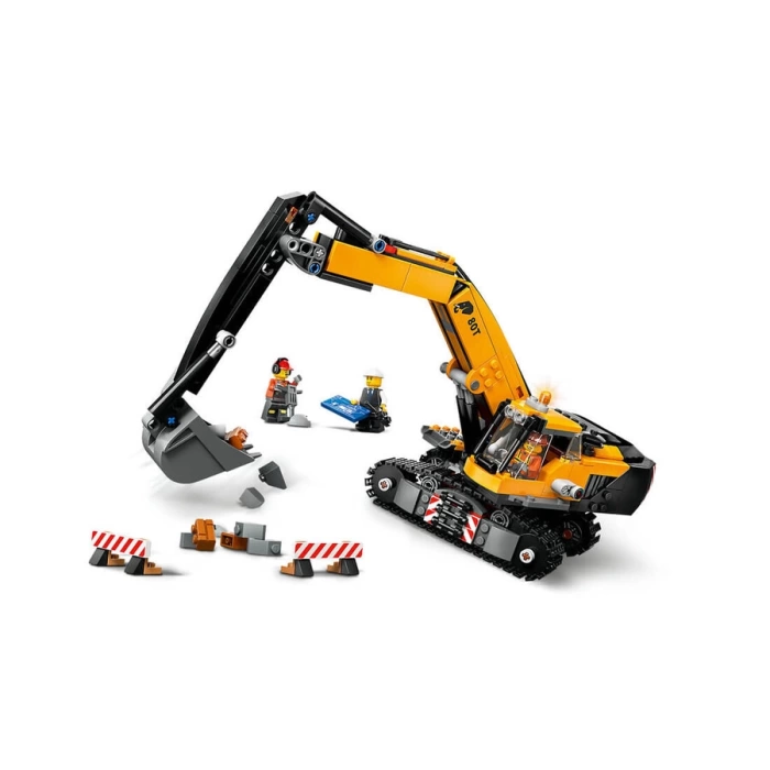 60420 LEGO® City Sarı İnşaat Ekskavatörü