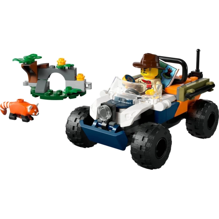 60424 LEGO® City Orman Kaşifinin ATV’li Kırmızı Panda Görevi