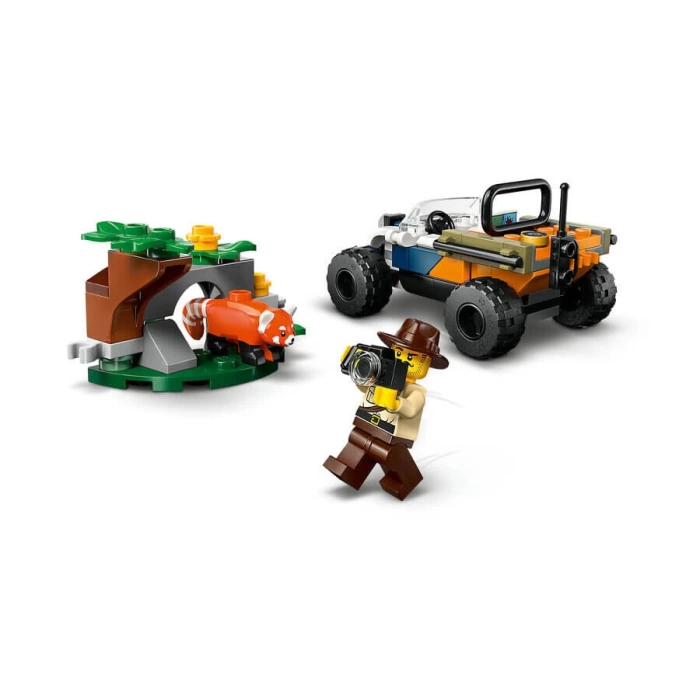 60424 LEGO® City Orman Kaşifinin ATV’li Kırmızı Panda Görevi