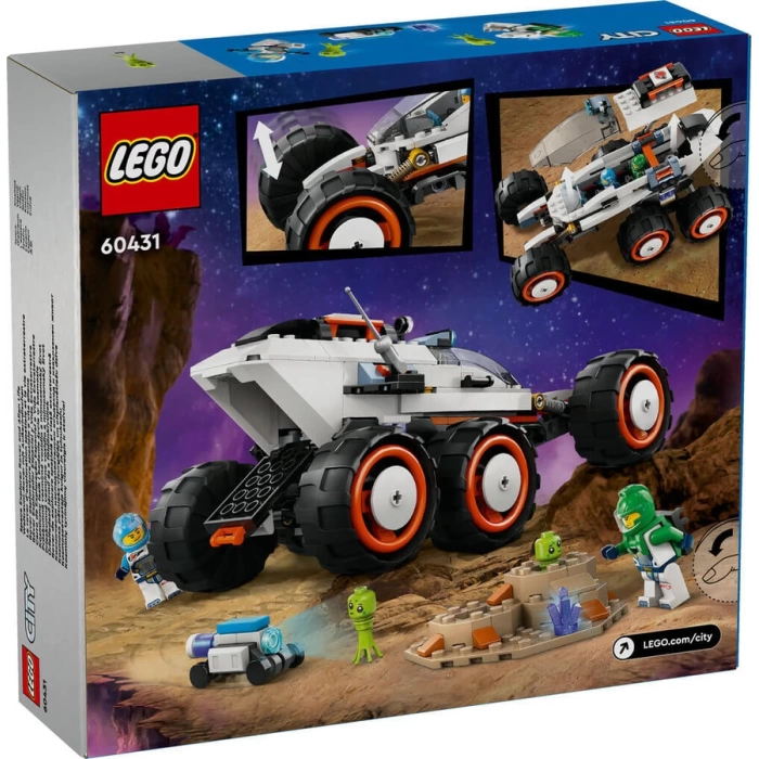 60431 LEGO® City Uzay Keşif Robotu ve Uzaylı Canlı