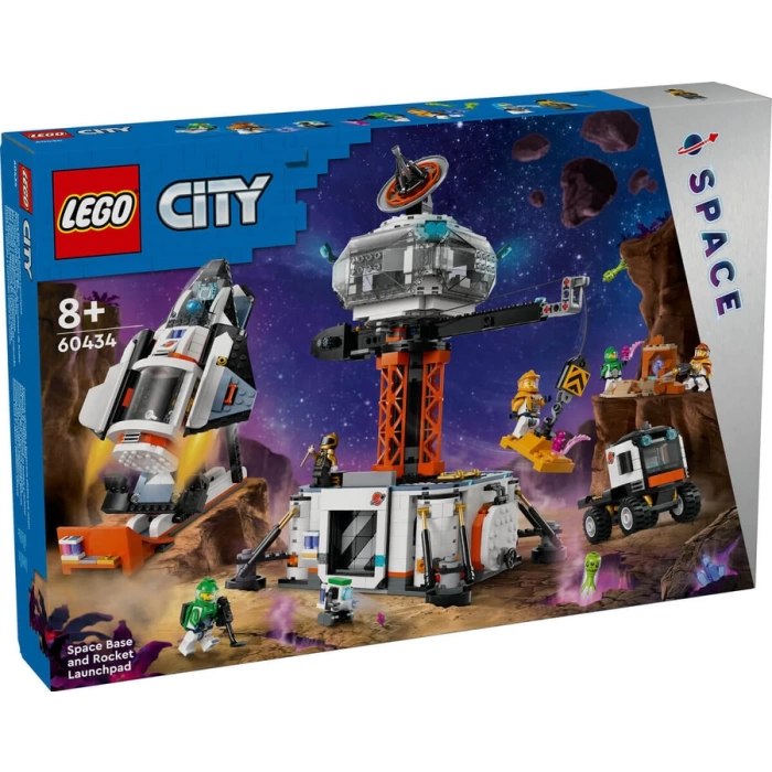 60434 LEGO® City Uzay Üssü ve Roket Fırlatma Rampası