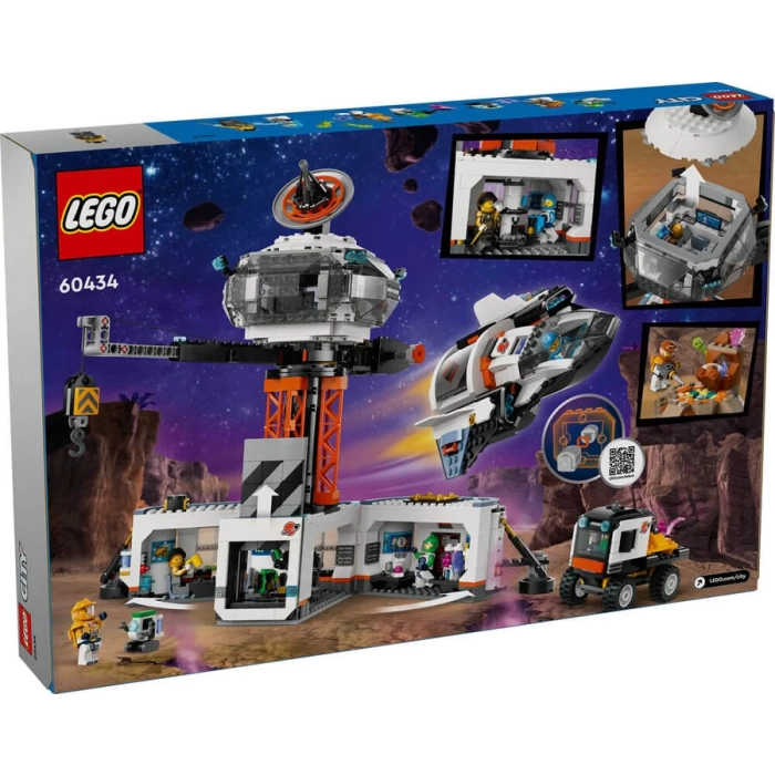 60434 LEGO® City Uzay Üssü ve Roket Fırlatma Rampası