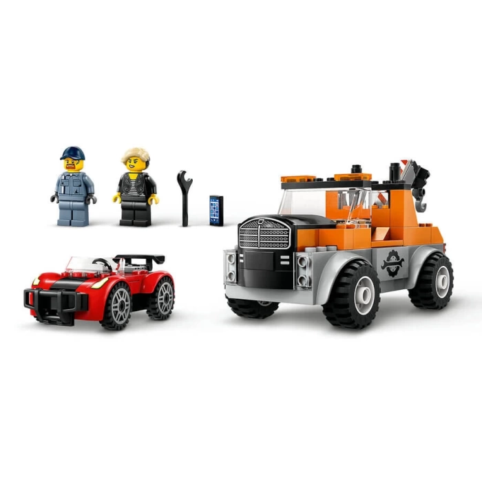 60435 LEGO® City Çekici Kamyon ve Spor Araba Tamiri