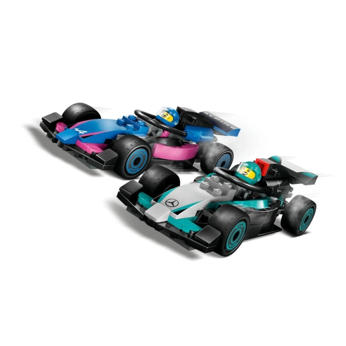 60444 LEGO® City F1® Garajı ve Mercedes-AMG ve Alpine Arabaları