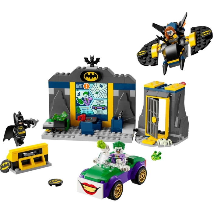 76272 LEGO® DC Batman™, Batgirl™ ve Joker™ ile Batcave™