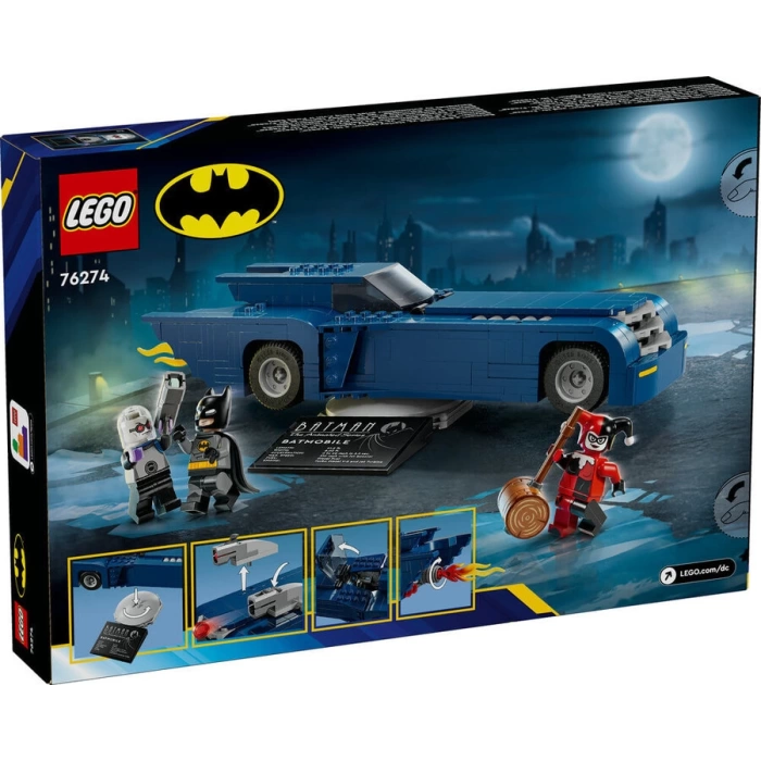 76274 LEGO® DC Batmobile™ ile Batman™, Harley Quinn™ ve Mr. Freeze™’e Karşı