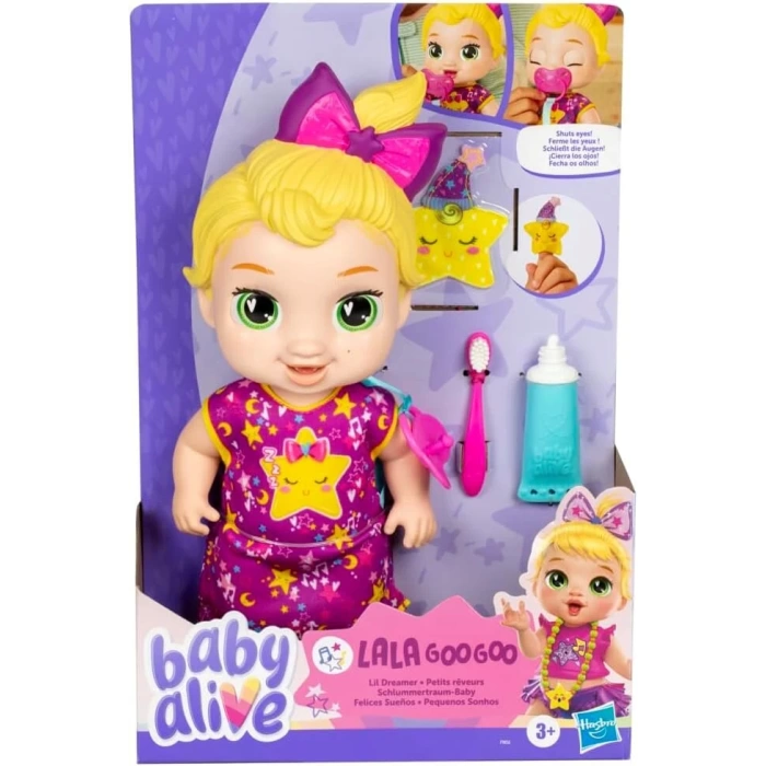 Baby Alive Sarı Saçlı Uykucu Bebeğim F9965