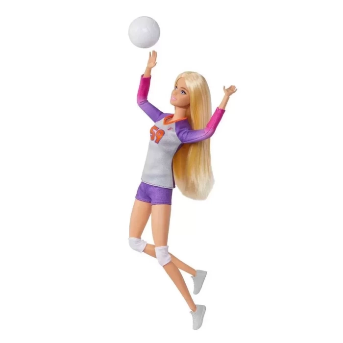 Barbie Articulated Sports Doll Volleyball HKT71-HKT72