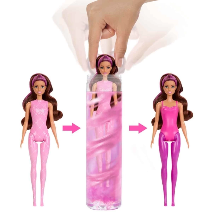 Barbie Color Reveal Renk Değiştiren Balerin Serisi Sürpriz Paket HRK17