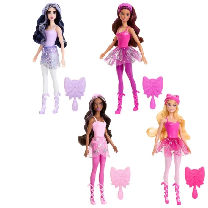 Barbie Color Reveal Renk Değiştiren Balerin Serisi Sürpriz Paket HRK17