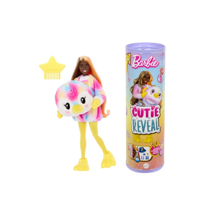 Barbie Cutie Reveal Barbie Color Dream Series - Penguin HRK40