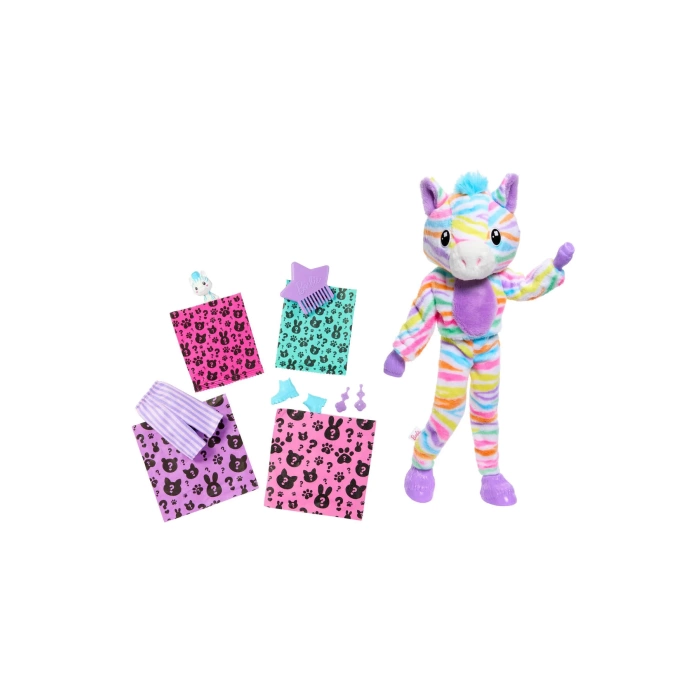 Barbie Cutie Reveal Barbie Color Dream Series - Zebra HRK39