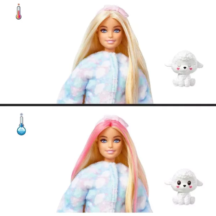 Barbie Cutie Reveal Cozy Cute Tees Serisi Kuzu Bebek