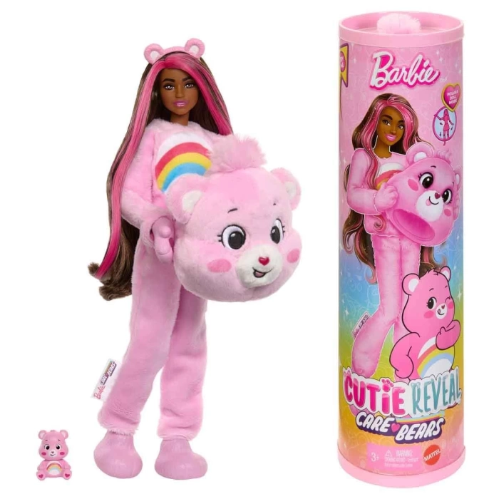 Barbie Cutie Reveal Sevimli Ayıcıklar Serisi Pembe JCN93-JCN95