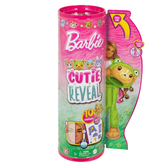 Barbie Cutie Reveal Şirin Kostümler Serisi HRK22 HRK24