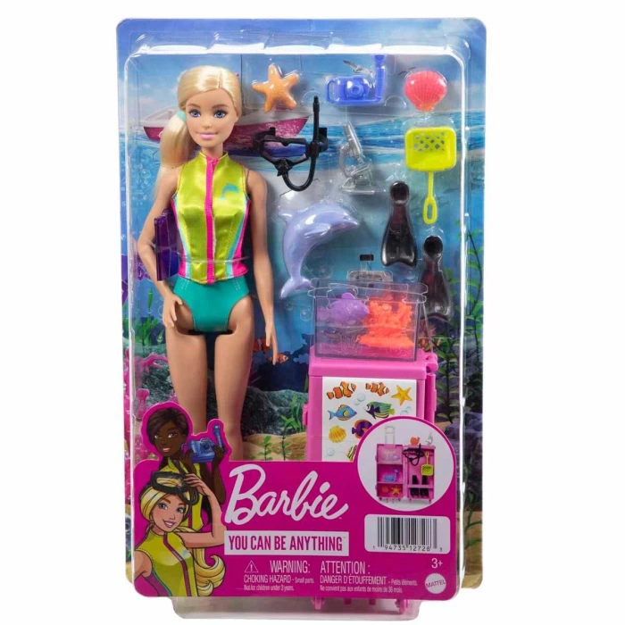 Barbie Deniz Biyoloğu Oyun Seti HMH26