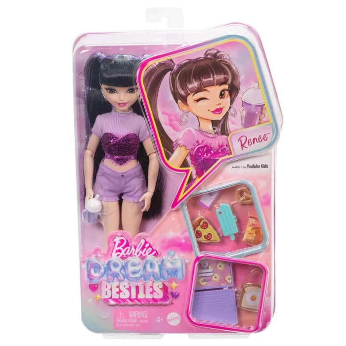 Barbie Dream Besties Renee Bebek ve Aksesuarları HYC24