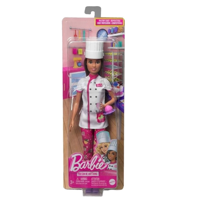 Barbie Kariyer Bebekleri Pasta Şefi DVF50-HKT67