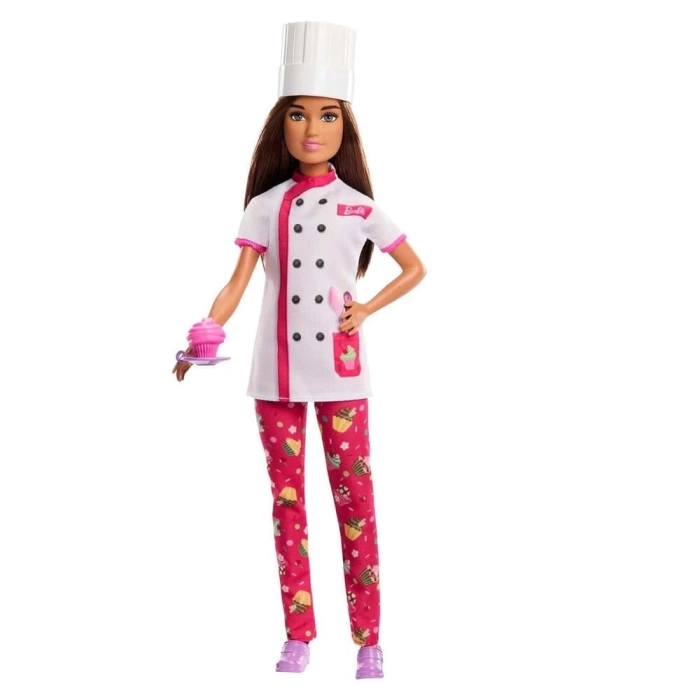 Barbie Kariyer Bebekleri Pasta Şefi DVF50-HKT67