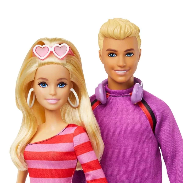 Barbie & Ken Fashionistas 65. Yıl 2li Parti Bebekleri HXK90