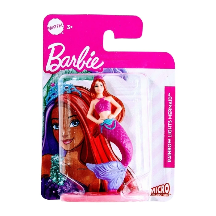 Barbie Mini Figürler Raınbow Lıghts Mermaıd